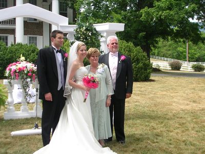 Amber and her family.